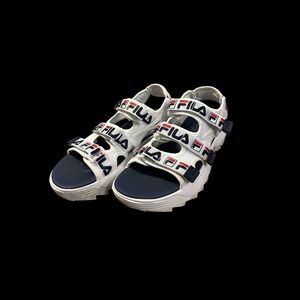 FILA  Disrupter Sandals Red White & Blue Strappy Women's Size 9